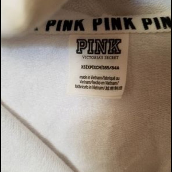 VS Pink cropped hoodie - Picture 2 of 4
